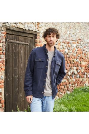 MENS BURNHAM WORK SHIRT NAVY