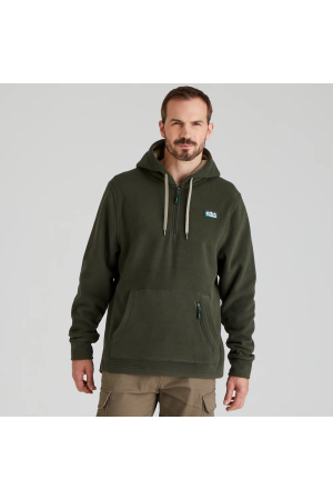 Ridgeline Men’s Ballistic Fleece Hoodie Deep Forest